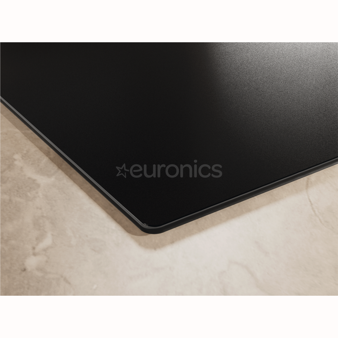 Electrolux 600 SaphirMatt SE® Bridge Hob2Hood, platums 80 cm, melna - Iebūvējama indukcijas plīts virsma