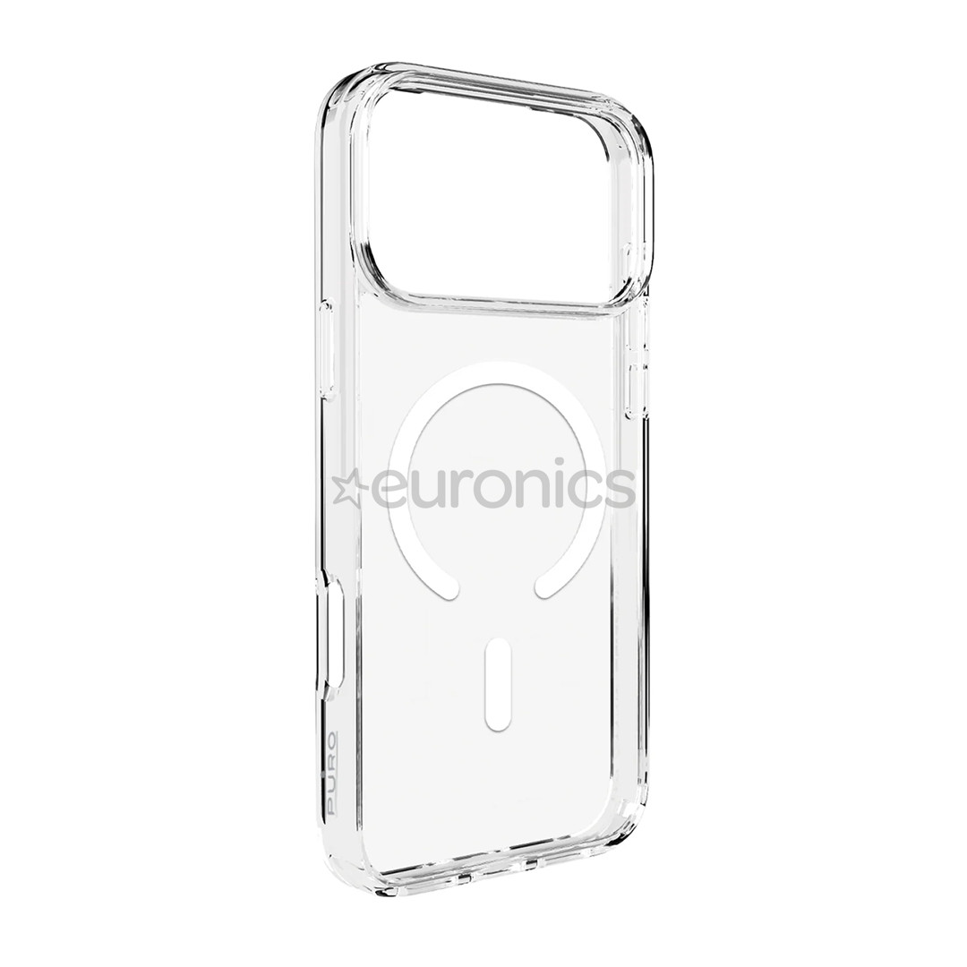Puro Lite Mag Cover, iPhone 17 Pro, transparent - Case