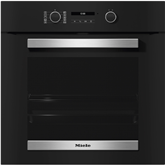 Miele, 76 л, пиролитическая очистка, черный - Интегрируемый духовой шкаф