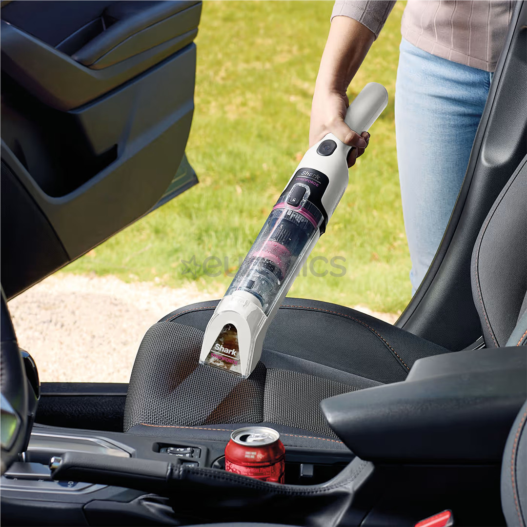 Shark StainForce, balta - Bezvadu traipu tīrītājs