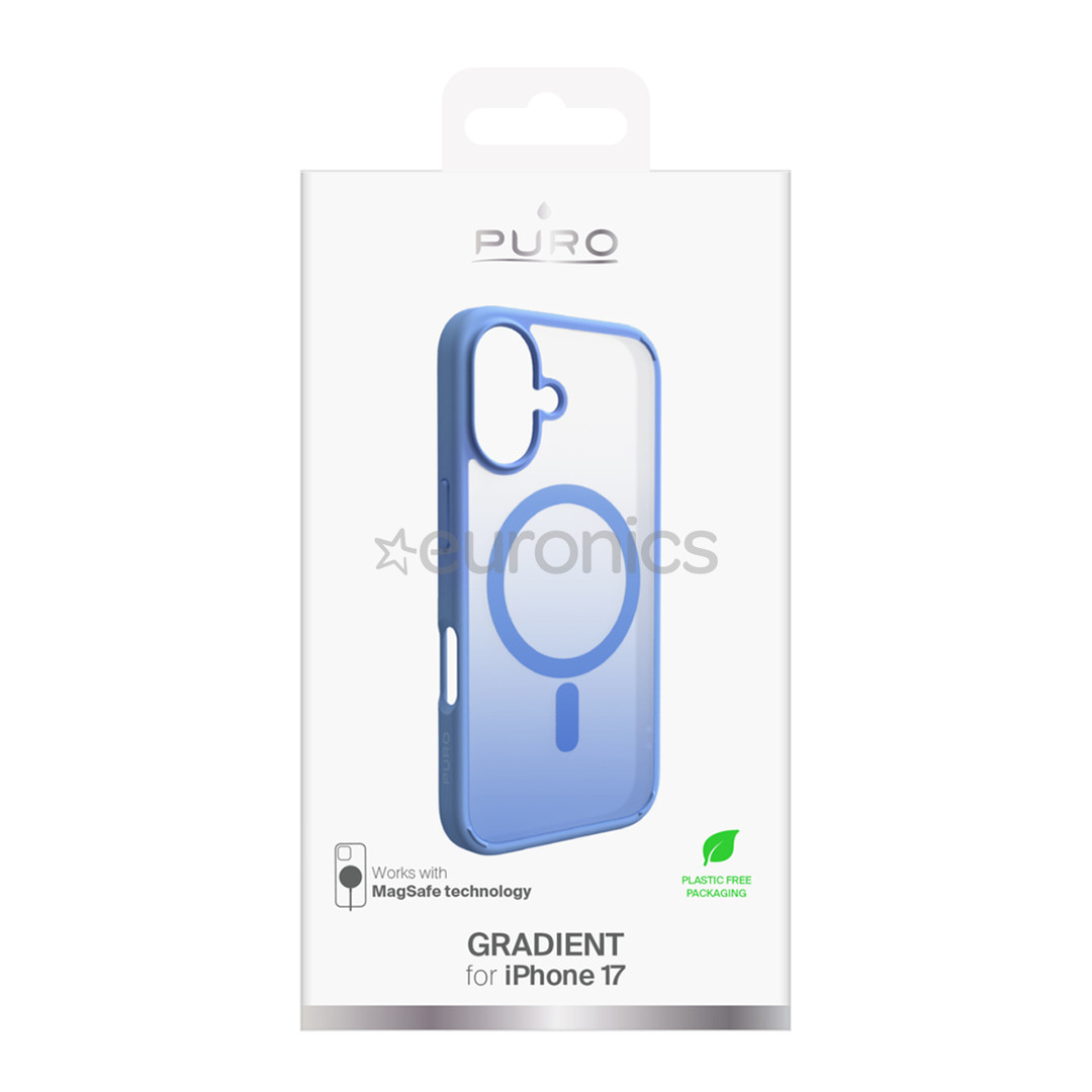 Puro GRADIENT, iPhone 17,  ice blue - Case