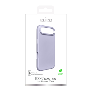 Puro Icon Mag Pro Cover, iPhone Air, lilla - Apvalks viedtālrunim