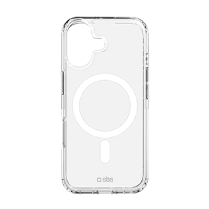 SBS D3O Extreme Mag Case, iPhone 17, caurspīdīga - Apvalks viedtālrunim TED3OMAGCOVIP1763