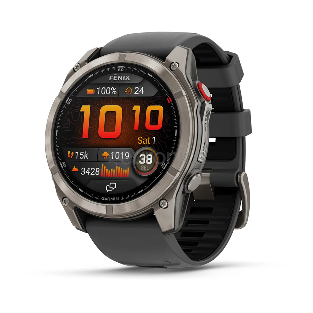 Garmin Fenix 8 Pro, 51 mm, titanium, graphite / black - Sports watch