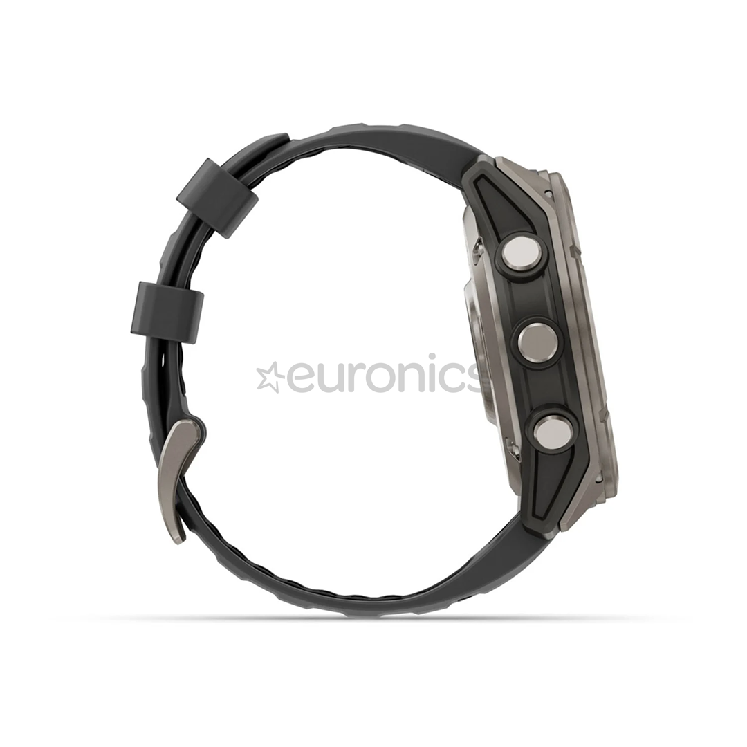 Garmin Fenix 8 Pro, 51 мм, титан, серый / черный - Спортивные часы
