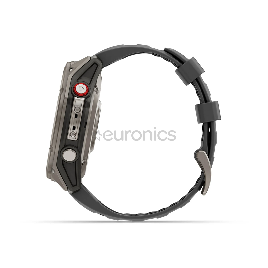 Garmin Fenix 8 Pro, 51 мм, титан, серый / черный - Спортивные часы