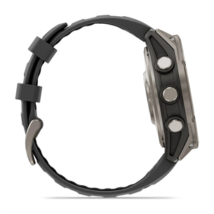 Garmin Fenix 8 Pro, 47 мм, титан, серый / черный - Спортивные часы