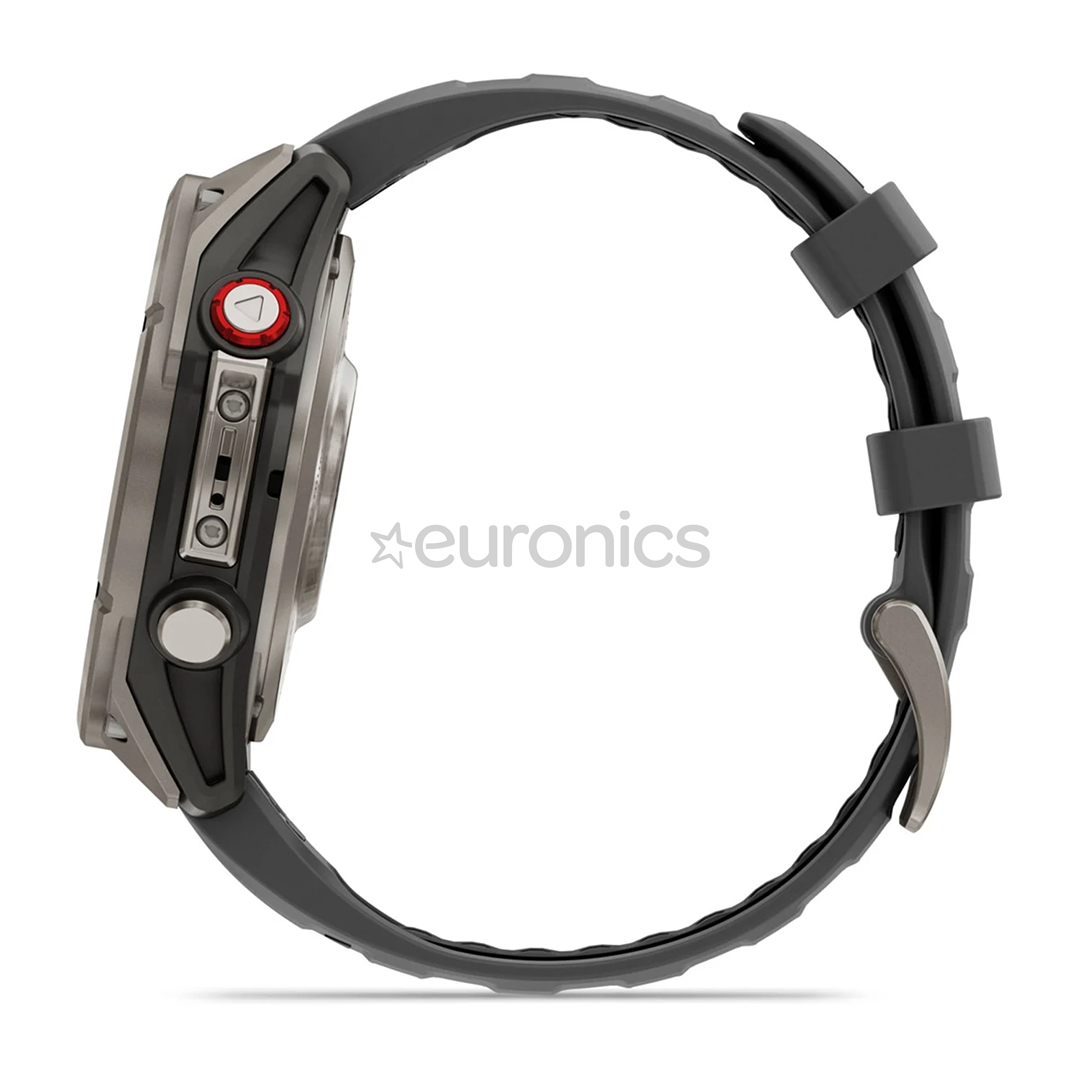 Garmin Fenix 8 Pro, 47 мм, титан, серый / черный - Спортивные часы