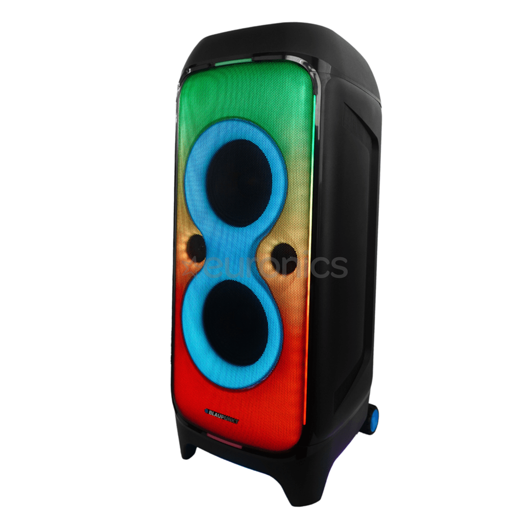 Blaupunkt PB100X Party Box, melna - Portatīvā mūzikas sistēma