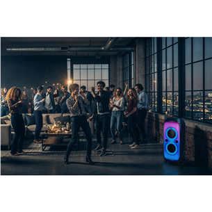 Blaupunkt PB100X Party Box, melna - Portatīvā mūzikas sistēma