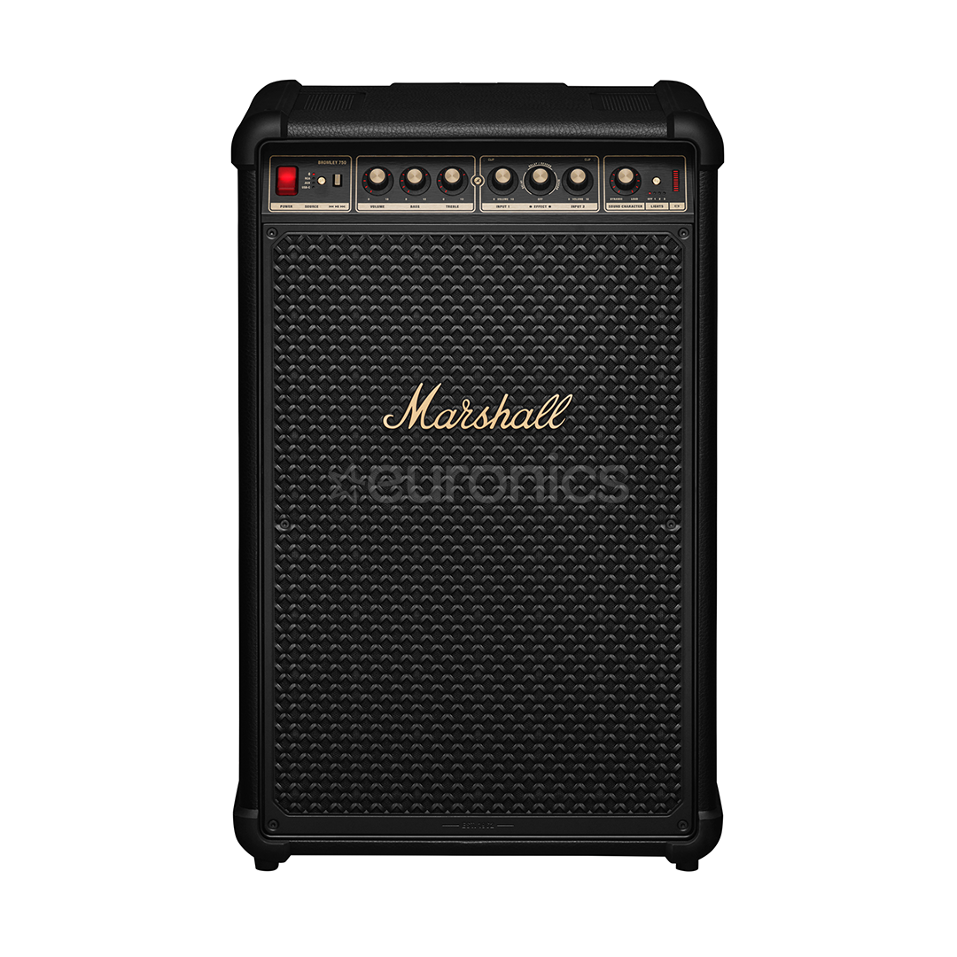 Marshall Bromley 750, black / brass - Portable wireless speaker