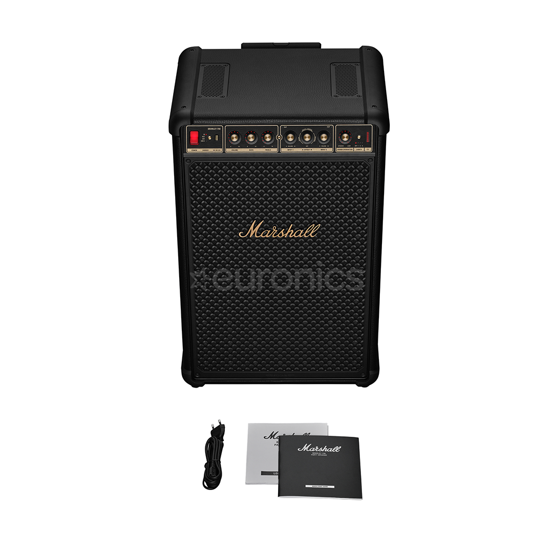 Marshall Bromley 750, black / brass - Portable wireless speaker