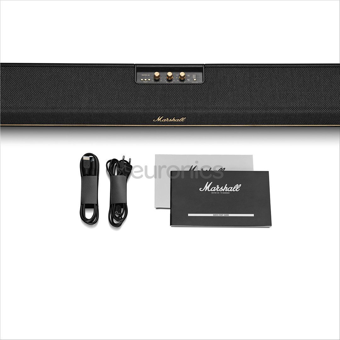 Marshall Heston 120, melna - Soundbar mājas kinozāle