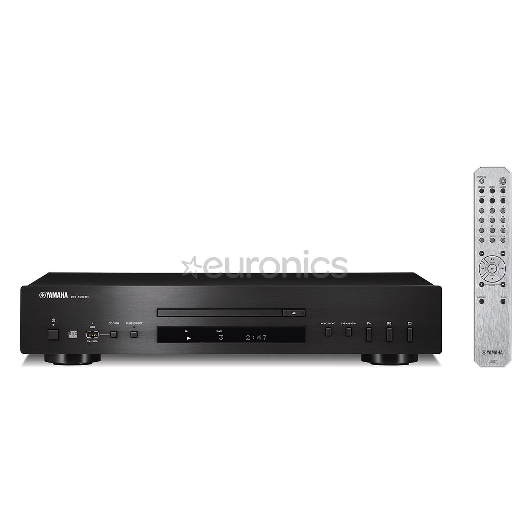 Yamaha CD-S303, melna - CD atskaņotājs