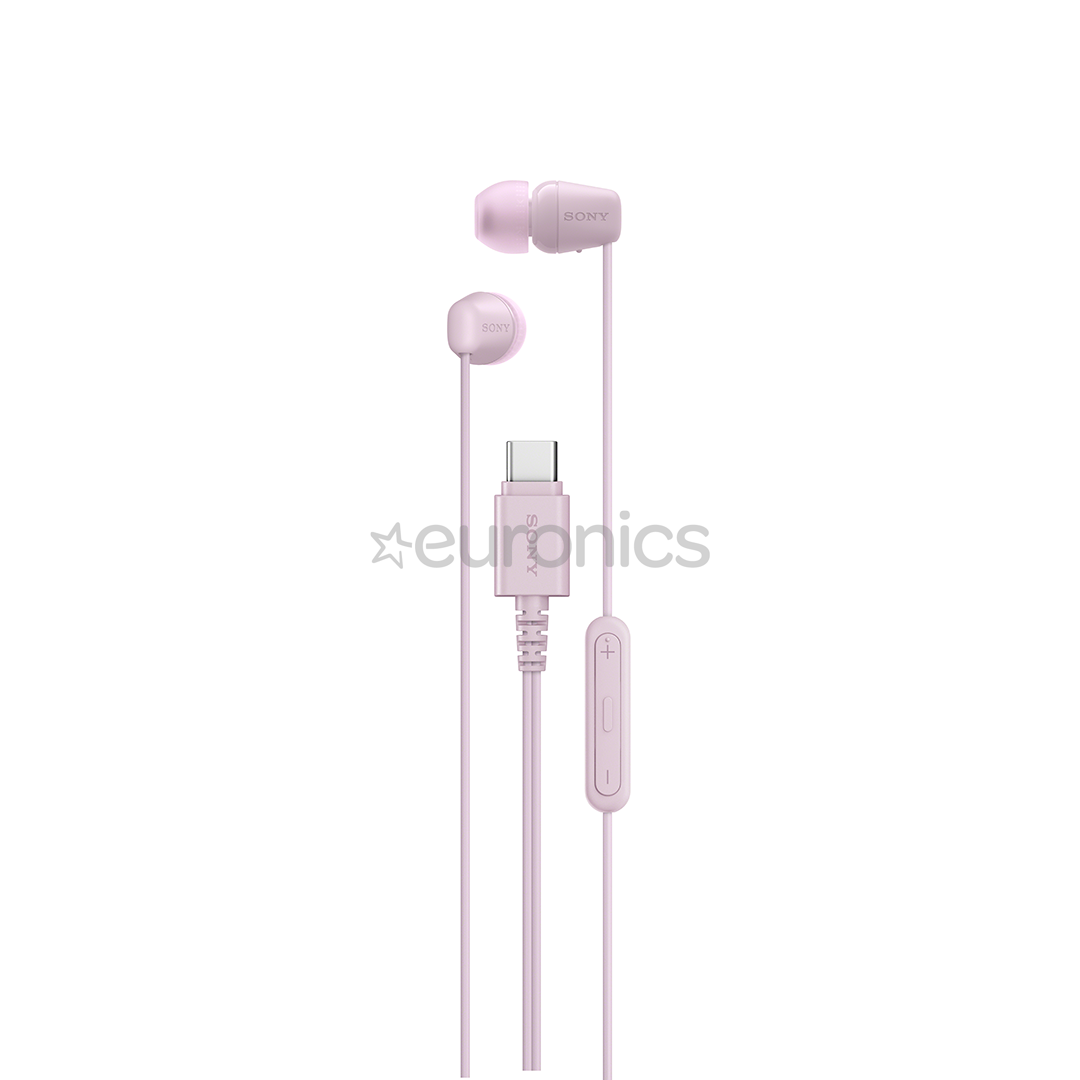 Sony IER-EX15C, USB-C, розовый - Наушники