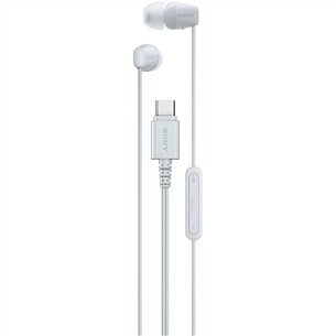 Sony IER-EX15C, USB-C, baltas - Austiņas IEREX15CW.CE7