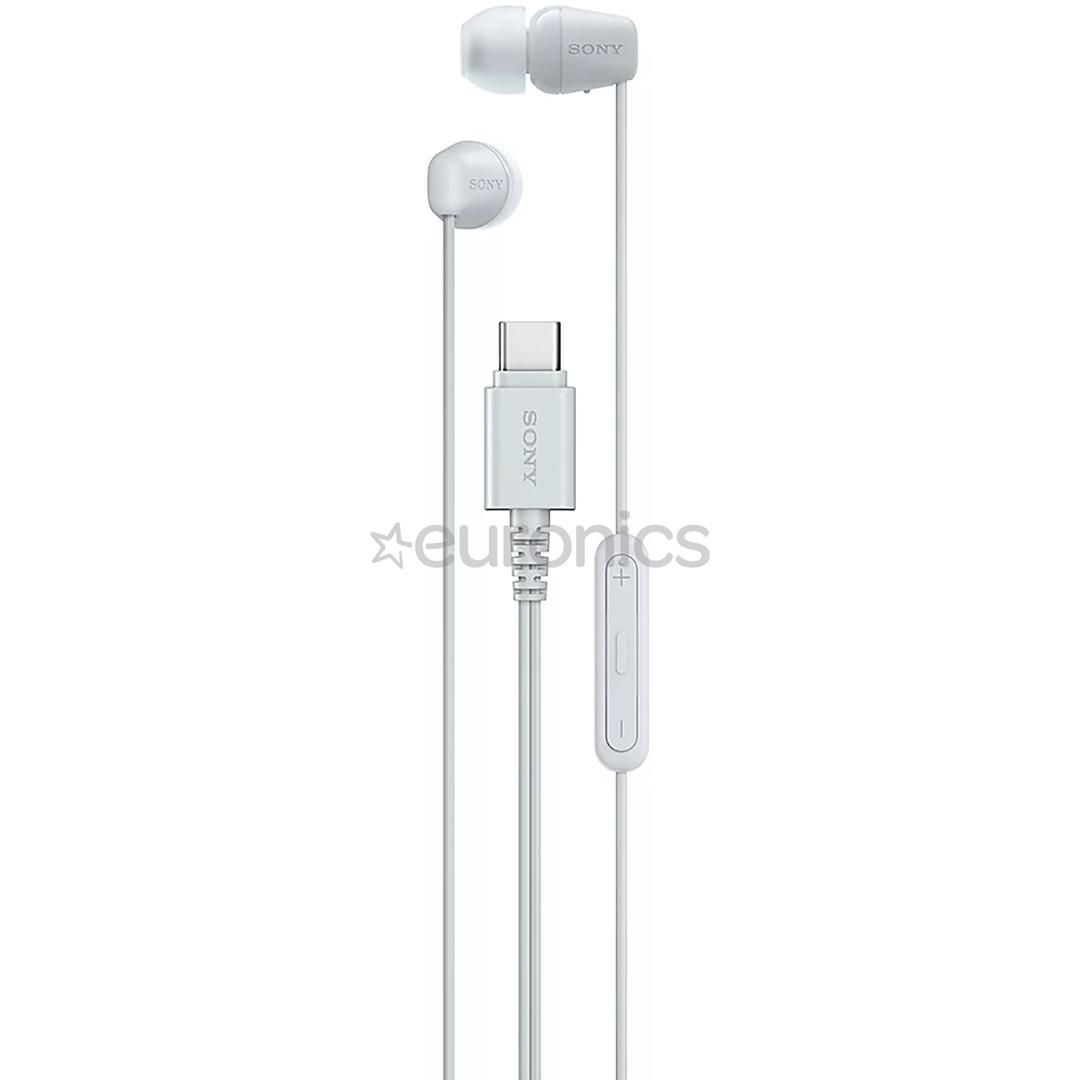 Sony IER-EX15C, USB-C, белый - Наушники