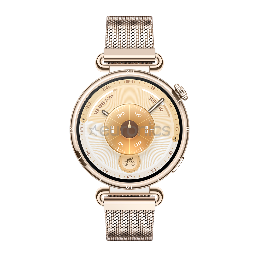 Huawei Watch GT6, 41 mm, Milanese siksniņa, zelta / zelta - Viedpulkstenis