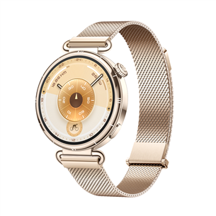 Huawei Watch GT6, 41 mm, Milanese siksniņa, zelta / zelta - Viedpulkstenis