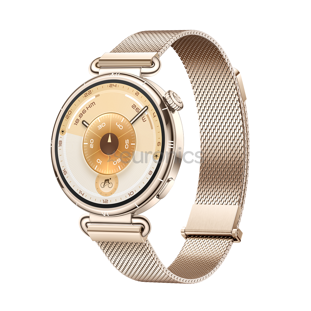 Huawei Watch GT6, 41 mm, Milanese siksniņa, zelta / zelta - Viedpulkstenis