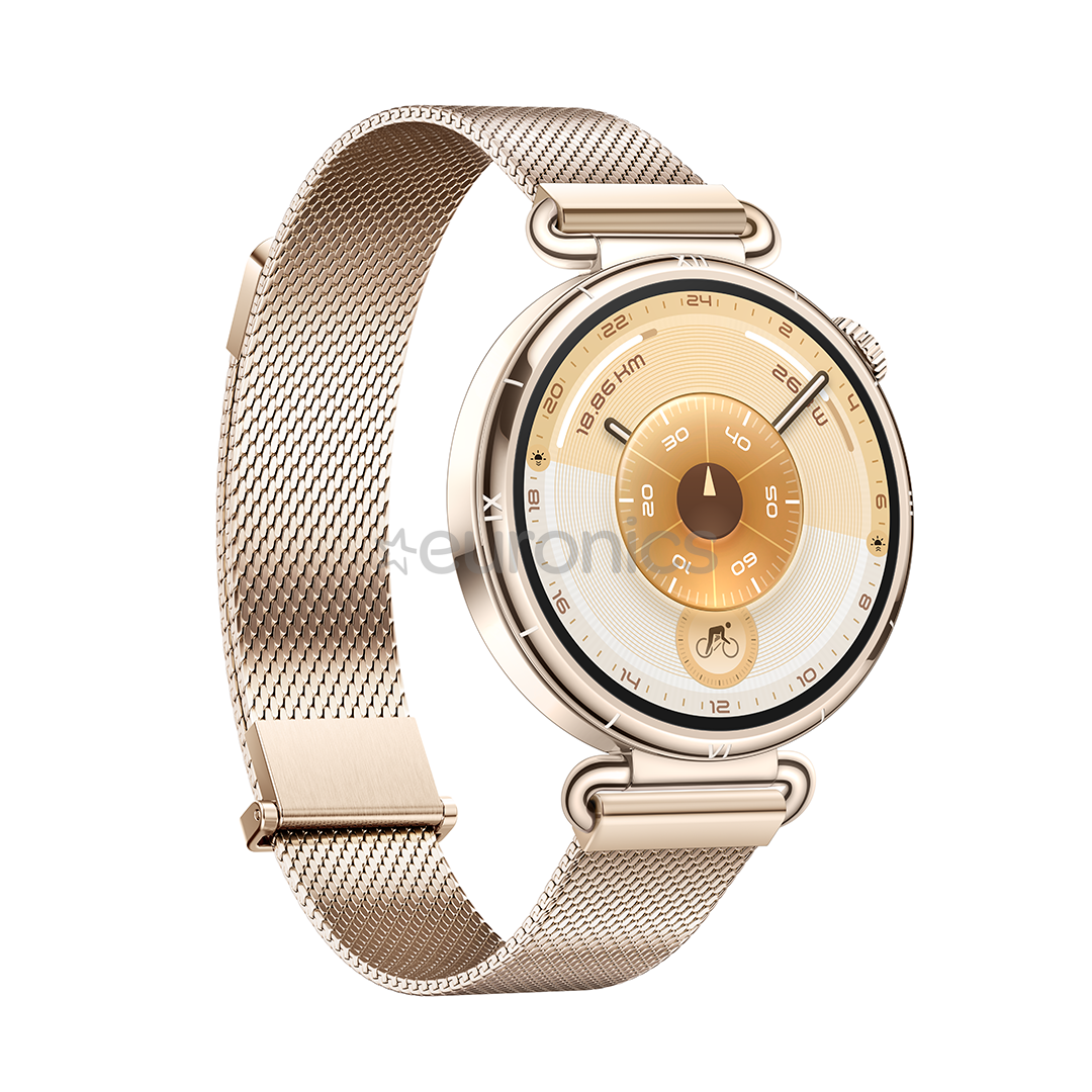 Huawei Watch GT6, 41 mm, Milanese siksniņa, zelta / zelta - Viedpulkstenis