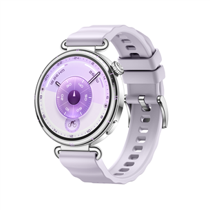 Huawei Watch GT6, 41 mm, tērauda / lillā - Viedpulkstenis