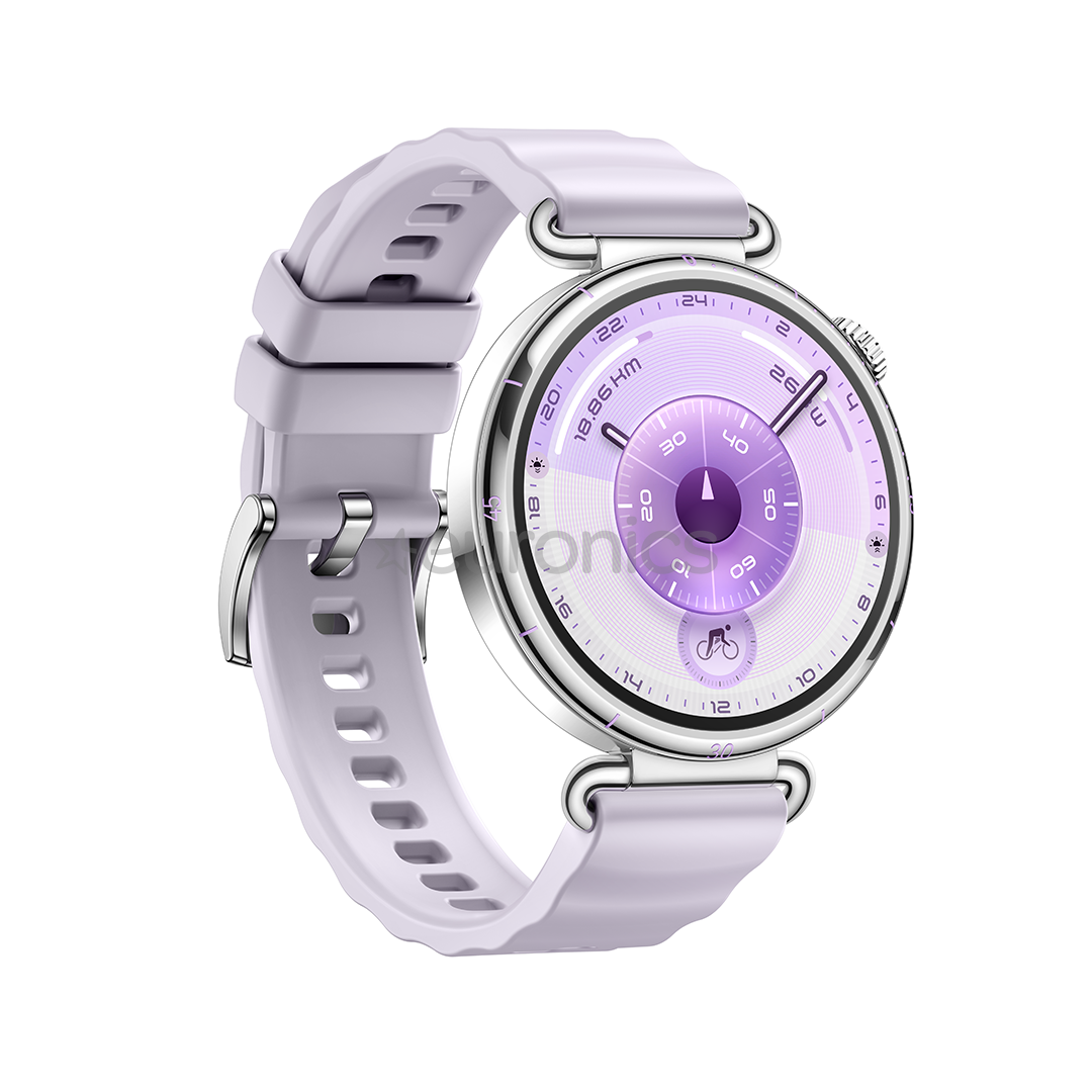 Huawei Watch GT6, 41 mm, tērauda / lillā - Viedpulkstenis