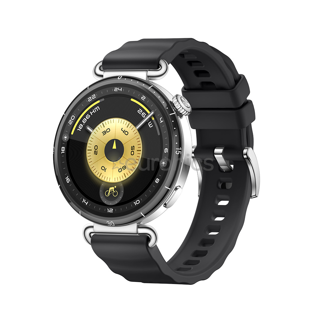 Huawei Watch GT6, 41 mm, melna / melna - Viedpulkstenis