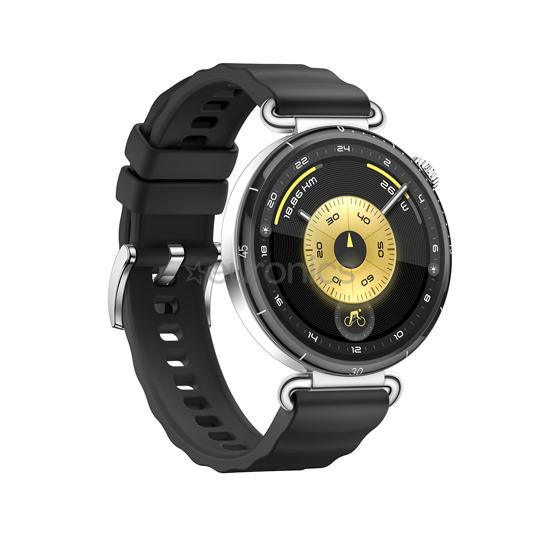 Huawei Watch GT6, 41 mm, melna / melna - Viedpulkstenis