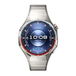 Huawei Watch GT6 Pro, 46 mm, titāna, titāna siksniņa, tērauda - Viedpulkstenis 55020FTT