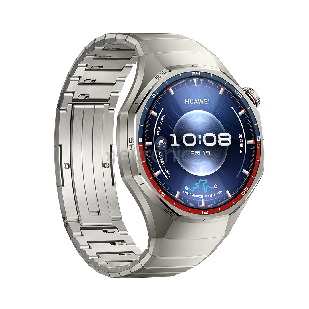 Huawei Watch GT6 Pro, 46 mm, titāna, titāna siksniņa, tērauda - Viedpulkstenis