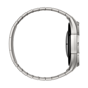 Huawei Watch GT6 Pro, 46 mm, titāna, titāna siksniņa, tērauda - Viedpulkstenis