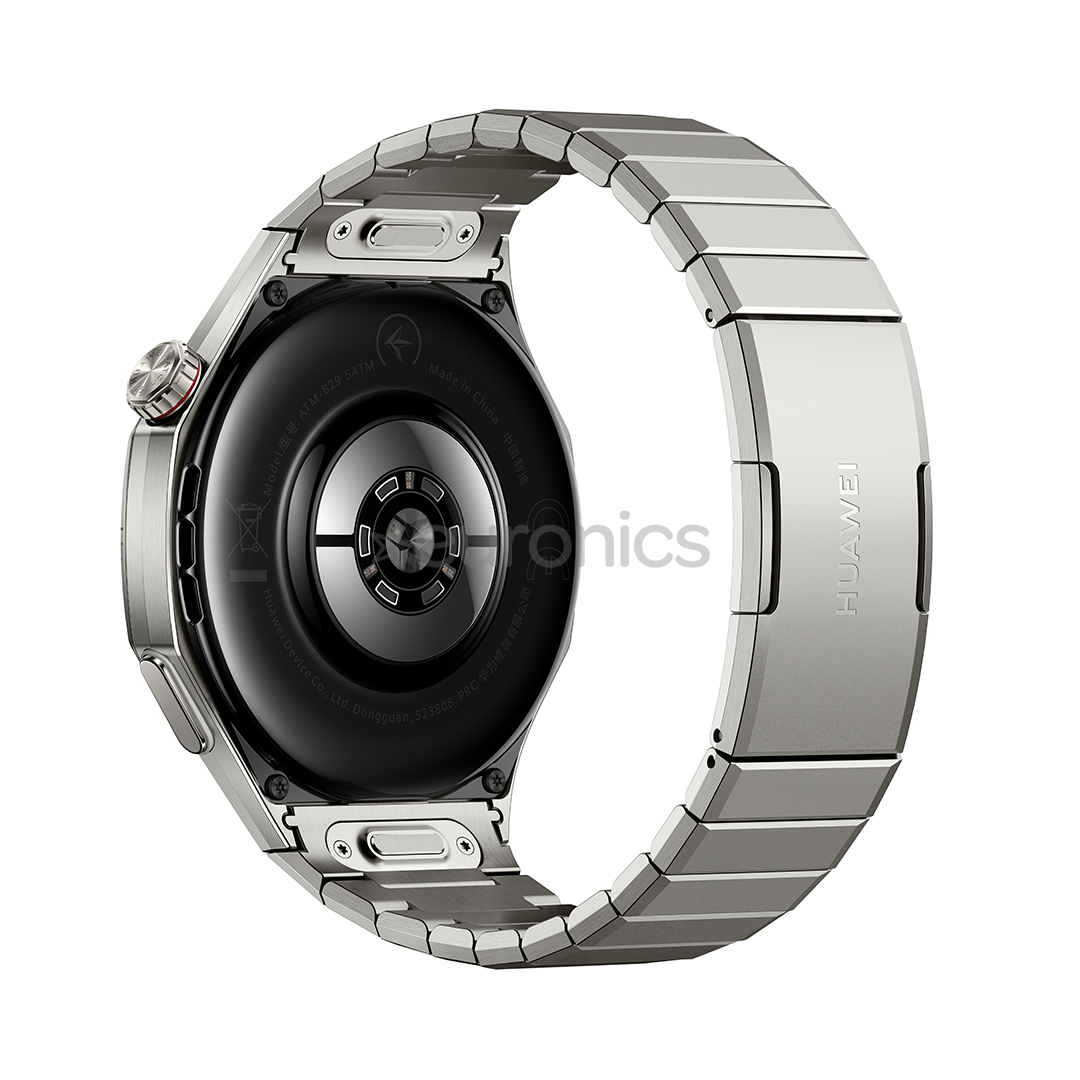 Huawei Watch GT6 Pro, 46 mm, titāna, titāna siksniņa, tērauda - Viedpulkstenis