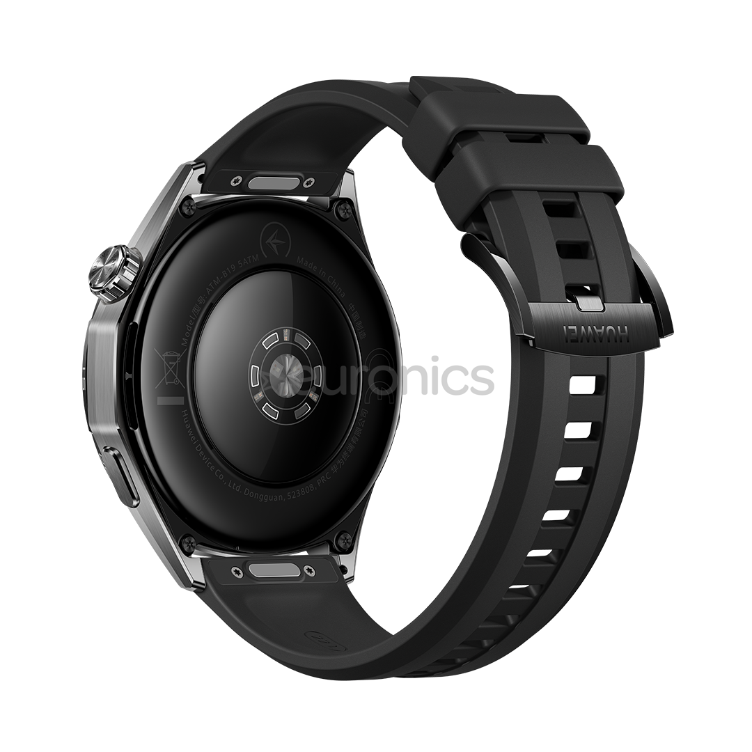 Huawei Watch GT6, 46 mm, melna / melna - Viedpulkstenis
