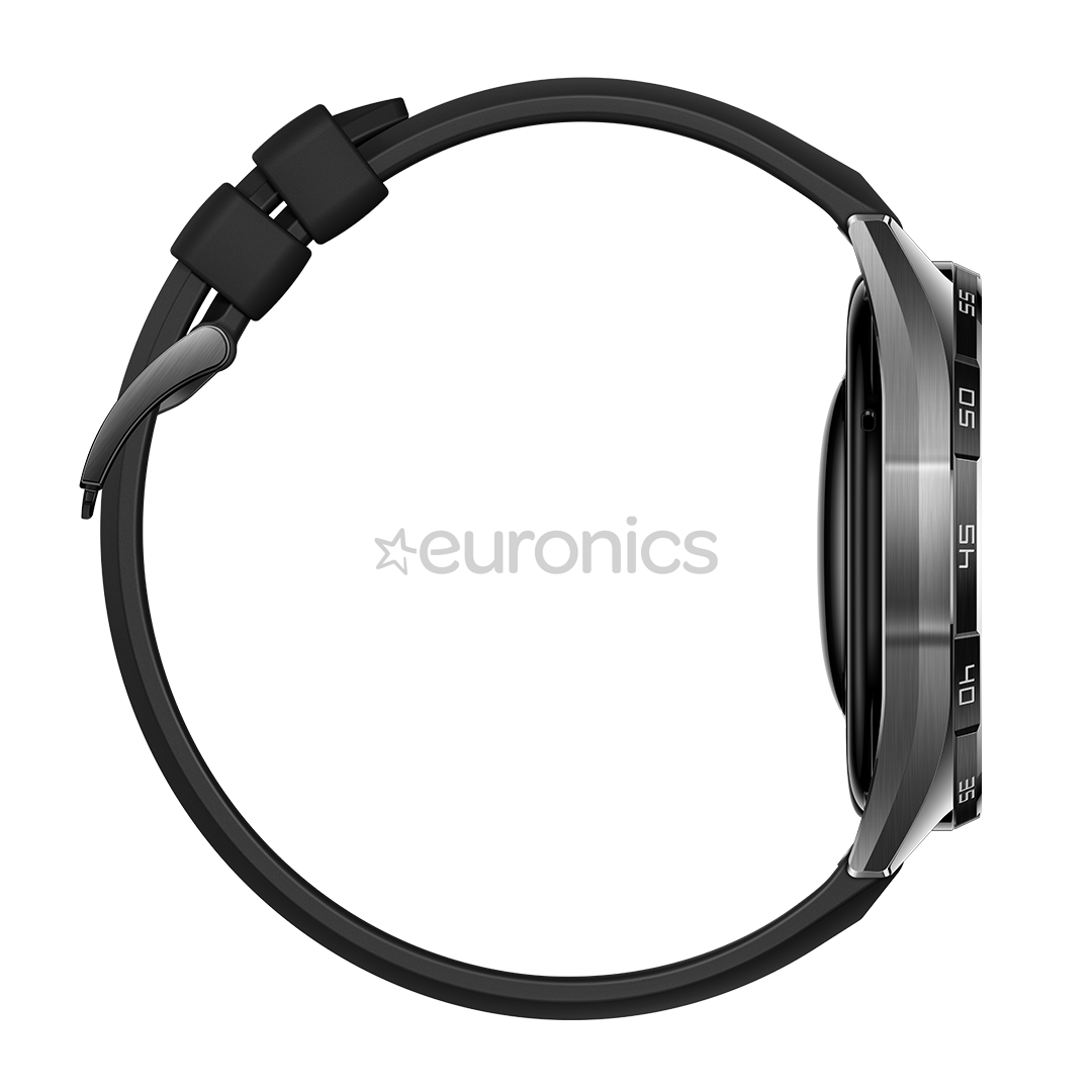 Huawei Watch GT6, 46 mm, melna / melna - Viedpulkstenis