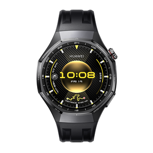 Huawei Watch GT6 Pro, 46 mm, titāna, melna / melna - Viedpulkstenis 55020FTU