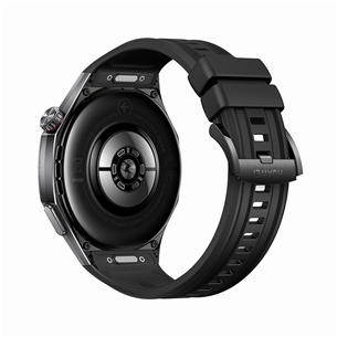 Huawei Watch GT6 Pro, 46 mm, titāna, melna / melna - Viedpulkstenis