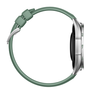 Huawei Watch GT6, 46 mm, pīta siksniņa, tērauda / zaļa - Viedpulkstenis