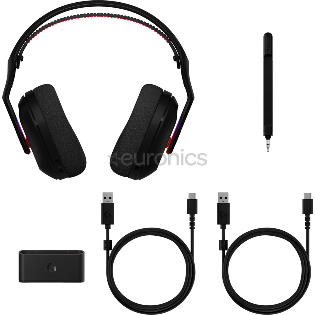 Logitech Astro A20 X, melna- Bezvadu austiņas