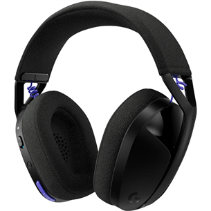 Logitech G321 LIGHTSPEED Wireless Gaming Headset, melna - Bezvadu austiņas ar mikrofonu