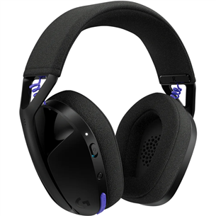 Logitech G321 LIGHTSPEED Wireless Gaming Headset, melna - Bezvadu austiņas ar mikrofonu