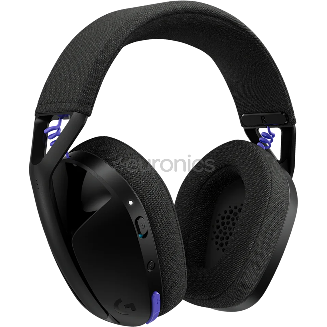 Logitech G321 LIGHTSPEED Wireless Gaming Headset, melna - Bezvadu austiņas ar mikrofonu