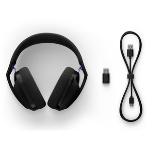 Logitech G321 LIGHTSPEED Wireless Gaming Headset, melna - Bezvadu austiņas ar mikrofonu