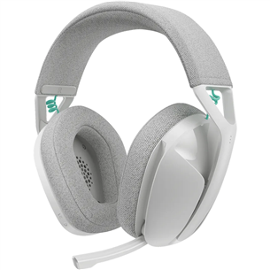 Logitech G321 LIGHTSPEED Wireless Gaming Headset, balta - Bezvadu austiņas ar mikrofonu 981-001569