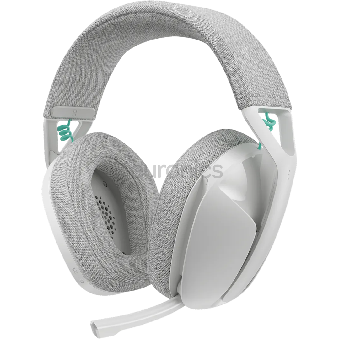 Logitech G321 LIGHTSPEED Wireless Gaming Headset, balta - Bezvadu austiņas ar mikrofonu