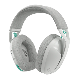 Logitech G321 LIGHTSPEED Wireless Gaming Headset, balta - Bezvadu austiņas ar mikrofonu