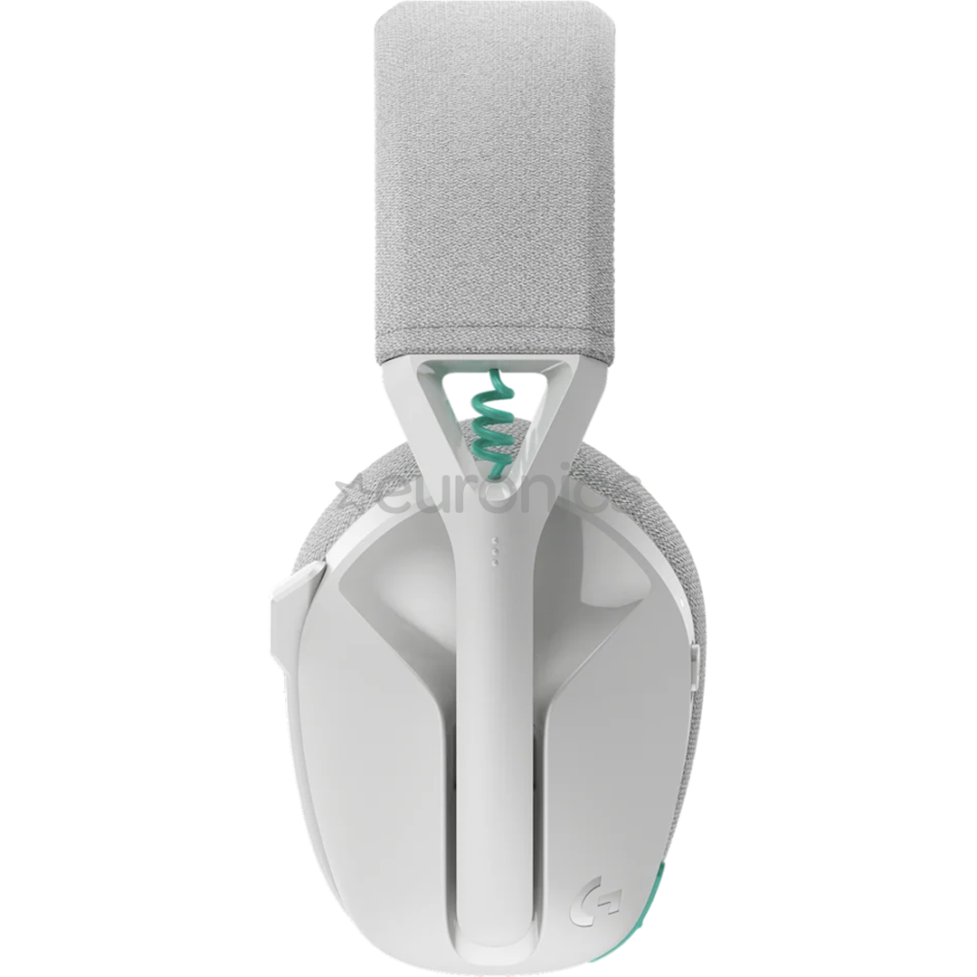 Logitech G321 LIGHTSPEED Wireless Gaming Headset, balta - Bezvadu austiņas ar mikrofonu