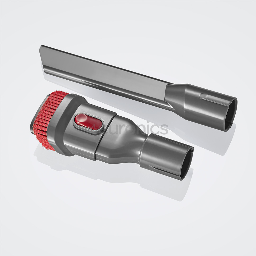 Severin, 2-in-1, pelēka/sarkana - Bezvadu putekļu sūcējs