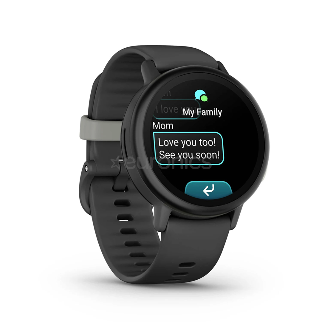 Garmin Bounce 2, melna - Viedpulkstenis bērniem