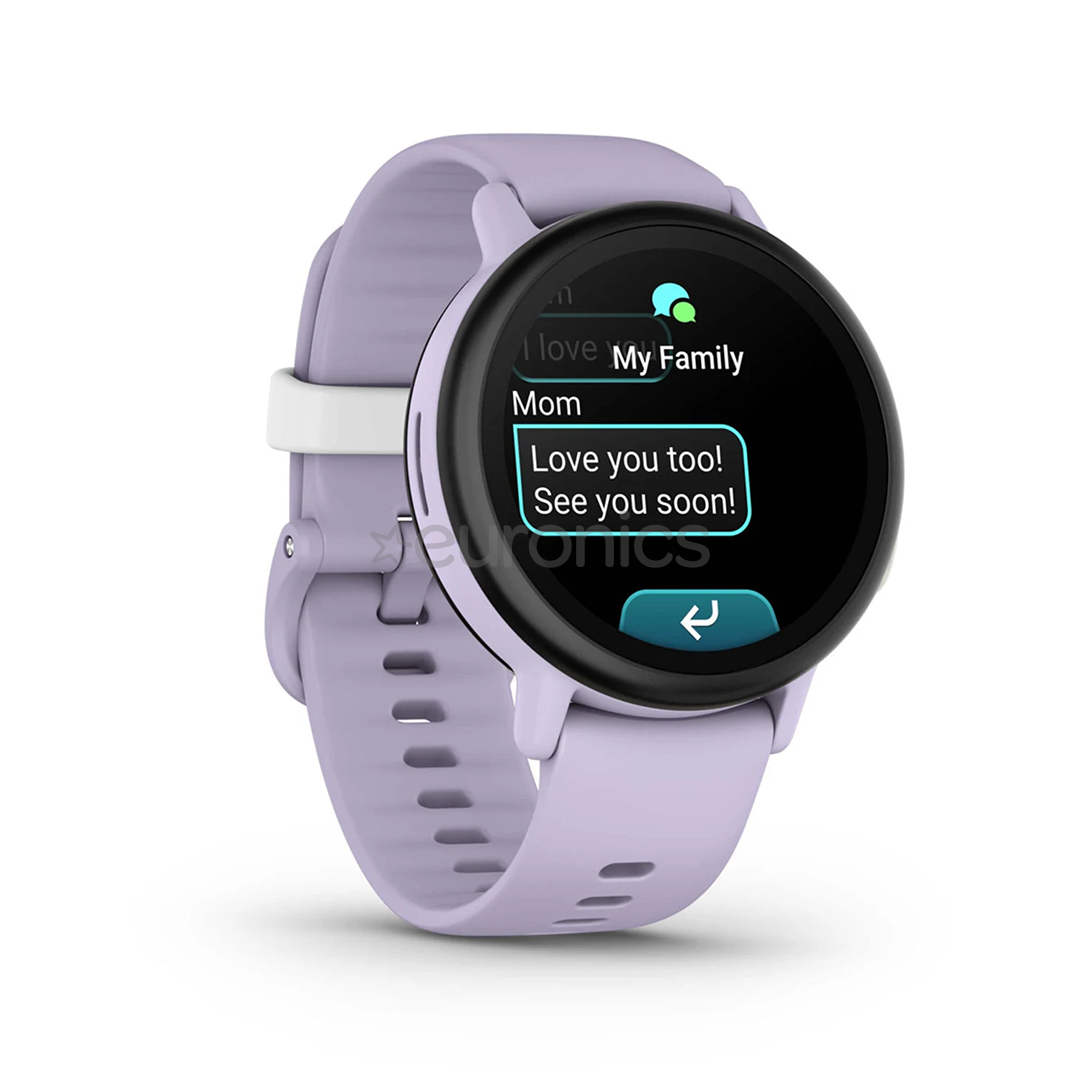 Garmin Bounce 2, lillā - Viedpulkstenis bērniem